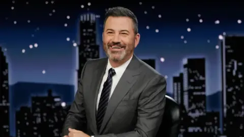 Late-night host Jimmy Kimmel indefinitely removed from air due to controversial statements regarding conservative figure Charlie Kirk