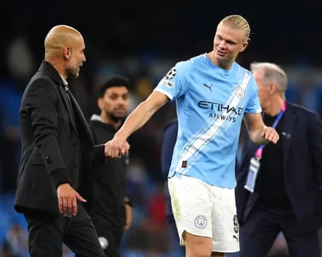Erling Haaland Enters Exclusive UCL 50-Goal Club, Praised by Pep as Ronaldo and Lionel Messi's Equal