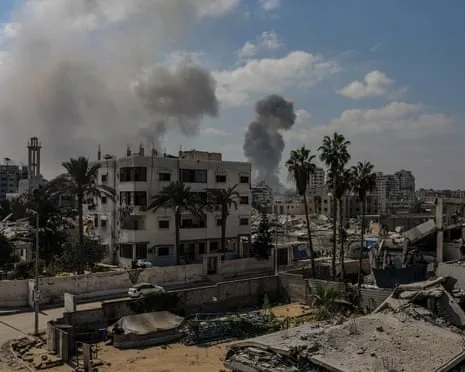 Israeli Forces Launches Large-Scale Land Invasion Deep Inside Gaza City