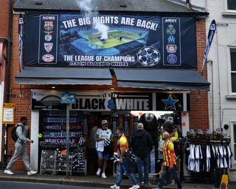 Newcastle Face Barcelona in Champions League Showdown