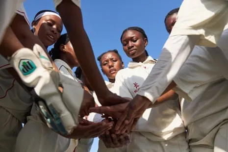 This game offered me everything’: African cricketer brings local children toward the sport