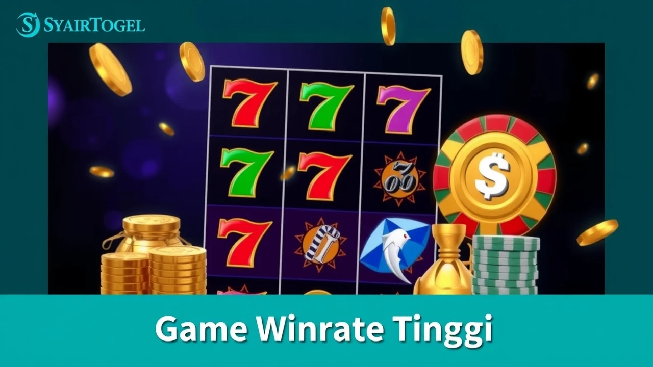 SYAIRTOGEL Game Winrate Tinggi Slot Online